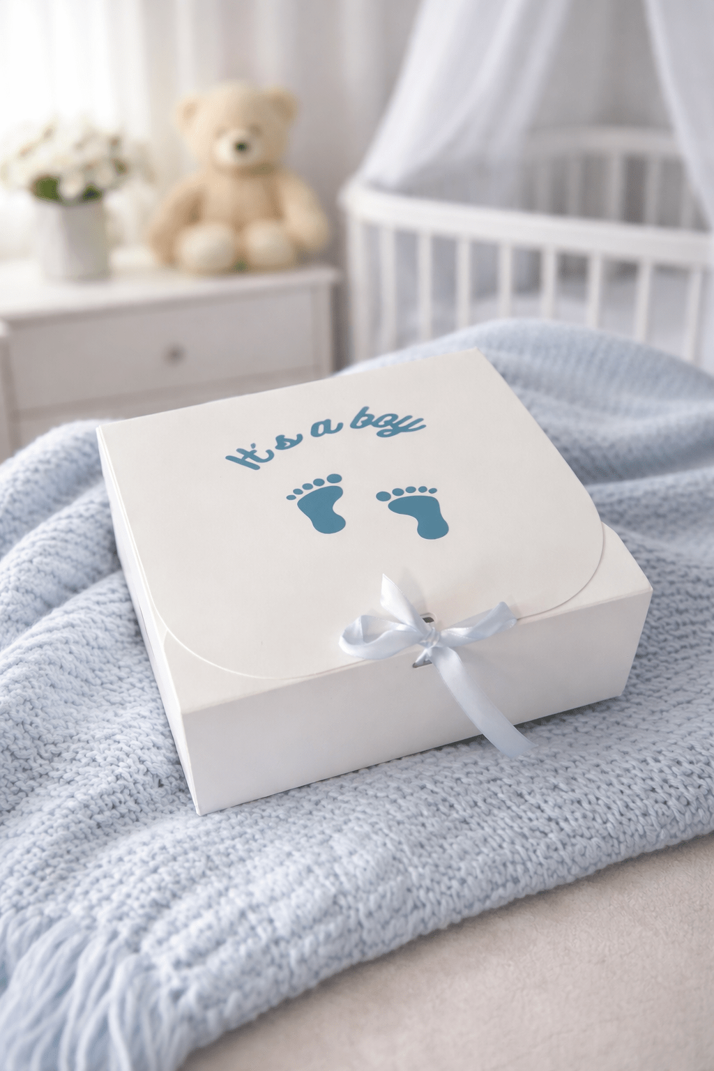 Baby Geschenkbox „It’s a Boy“ – Überraschungsbox zur Geburt - Hexenwerk25