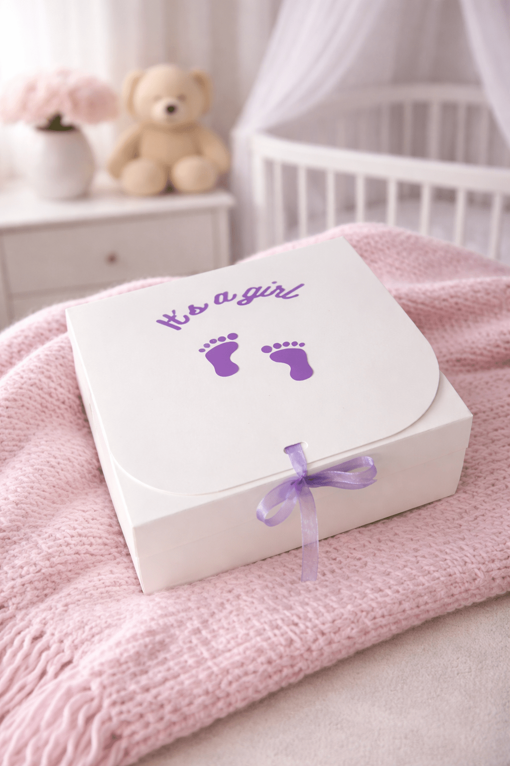 Baby Geschenkbox „It’s a Girl“ – Überraschungsbox zur Geburt - Hexenwerk25